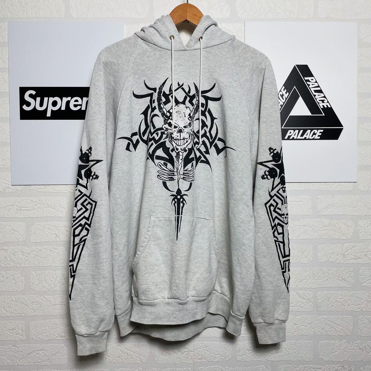 Other Vintage Screen Stars Skull Tribal y2k Affliction Hoodie Size US L / EU 52-54 / 3 - 1 Thumbnail