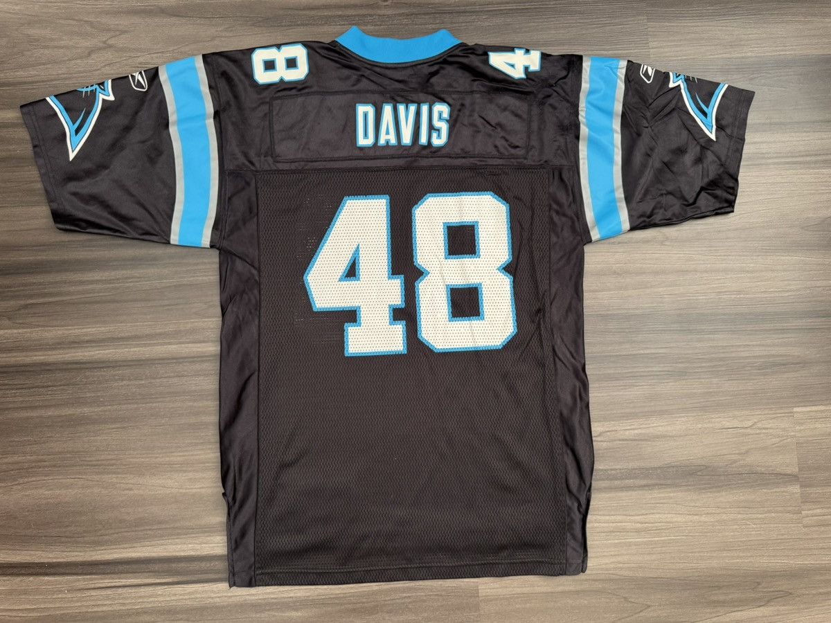 Reebok Stephen Davis #48 Carolina Panthers NFL Equipment Jersey Size US M / EU 48-50 / 2 - 6 Thumbnail