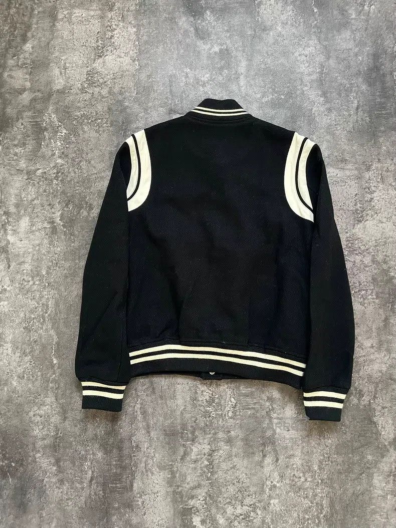 Saint Laurent Paris Saint Laurent Paris Black and white patchwork leather wool Size US M / EU 48-50 / 2 - 7 Thumbnail