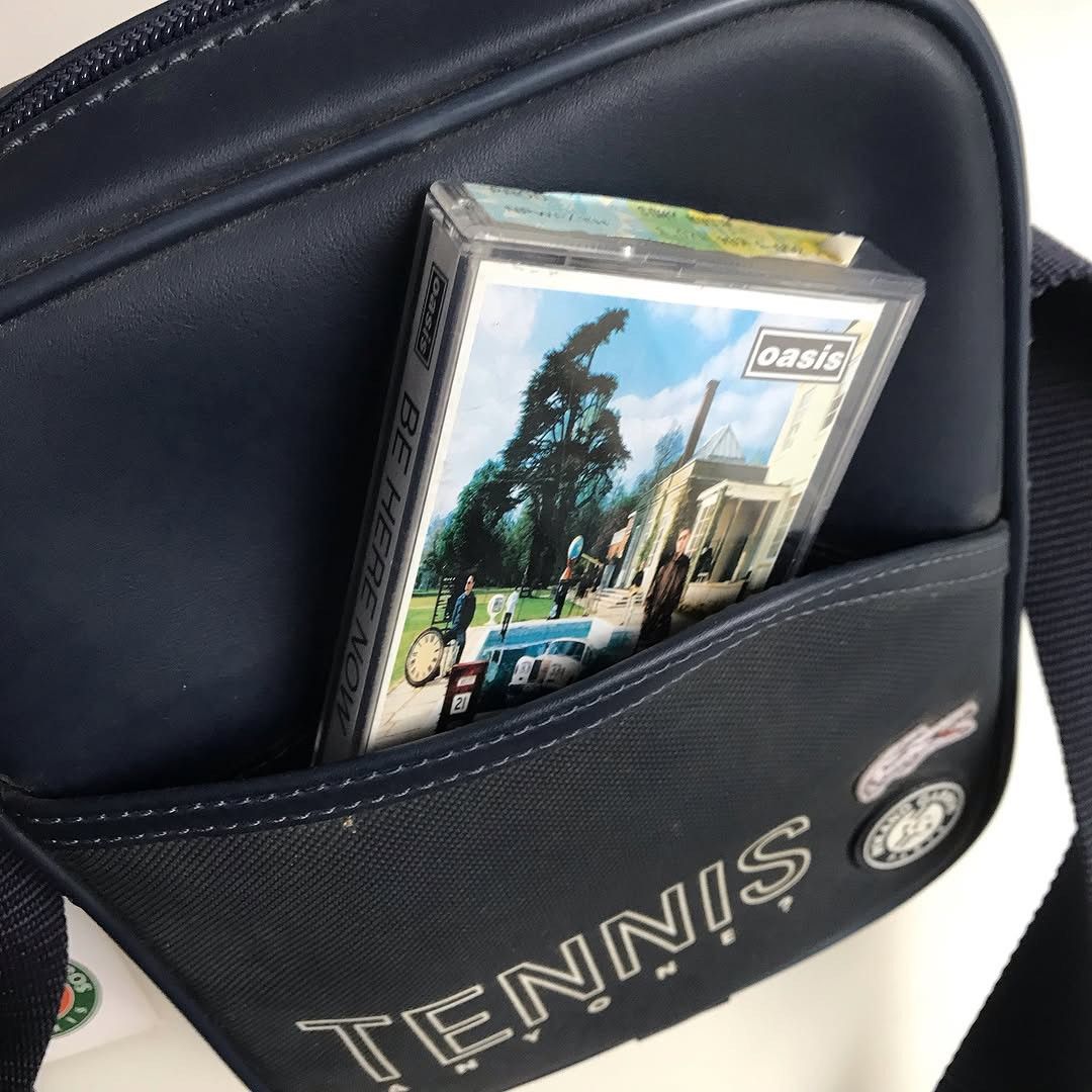 Lacoste Lacoste X Rolland Garros Tennis casual waist sling Bag navy Size ONE SIZE - 6 Thumbnail