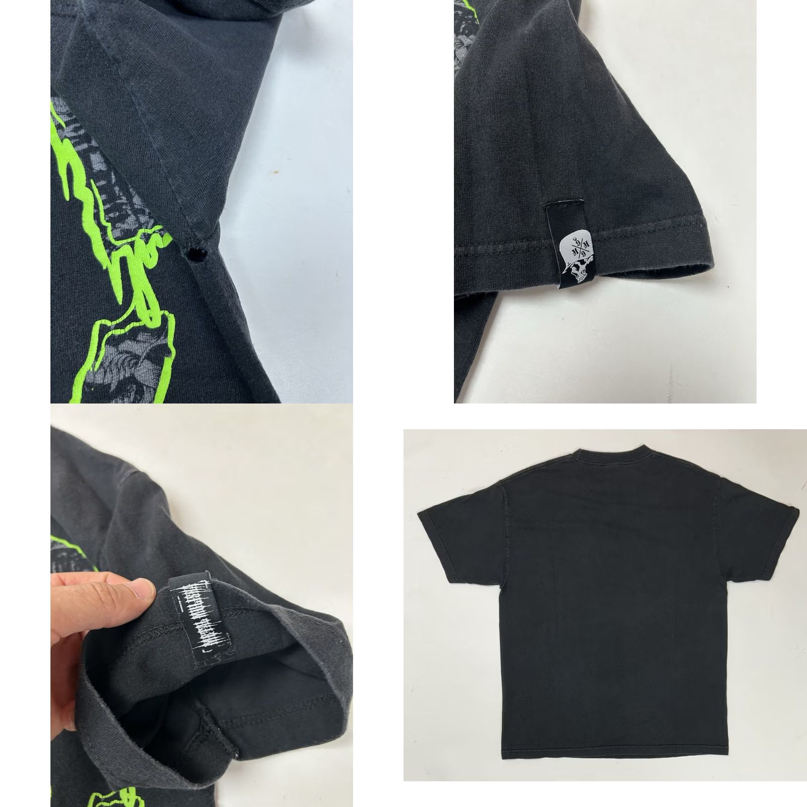 Metal Mulisha Vintage Metal Mulisha Skull Sergeant Motocross Dirt Biking Shirt Large 2000s Size US L / EU 52-54 / 3 - 8 Thumbnail