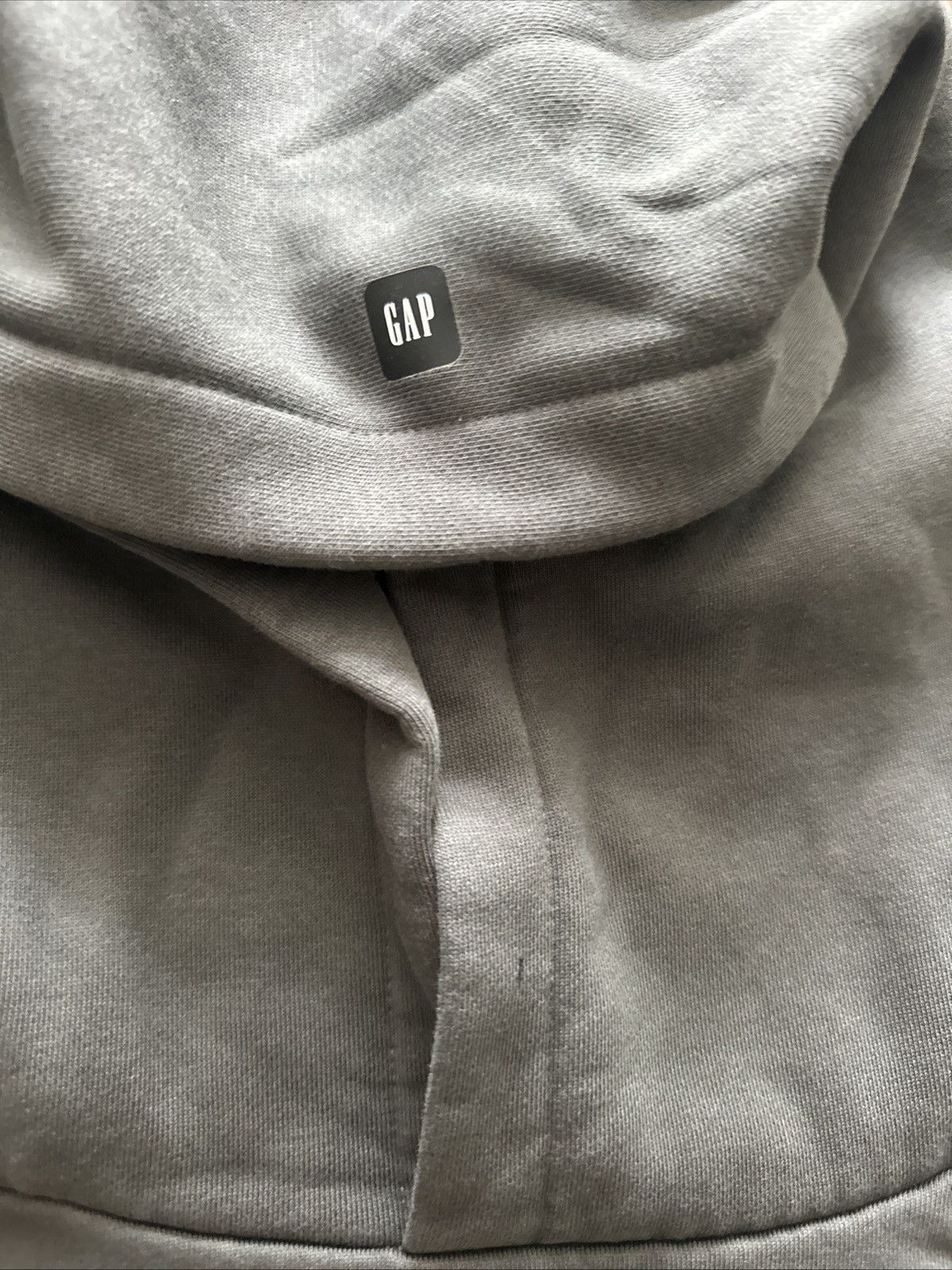 Balenciaga × Gap × Yeezy Yeezy Gap Balenciaga 55 Shrunken Hoodie - Black XL Size US XL / EU 56 / 4 - 3 Thumbnail