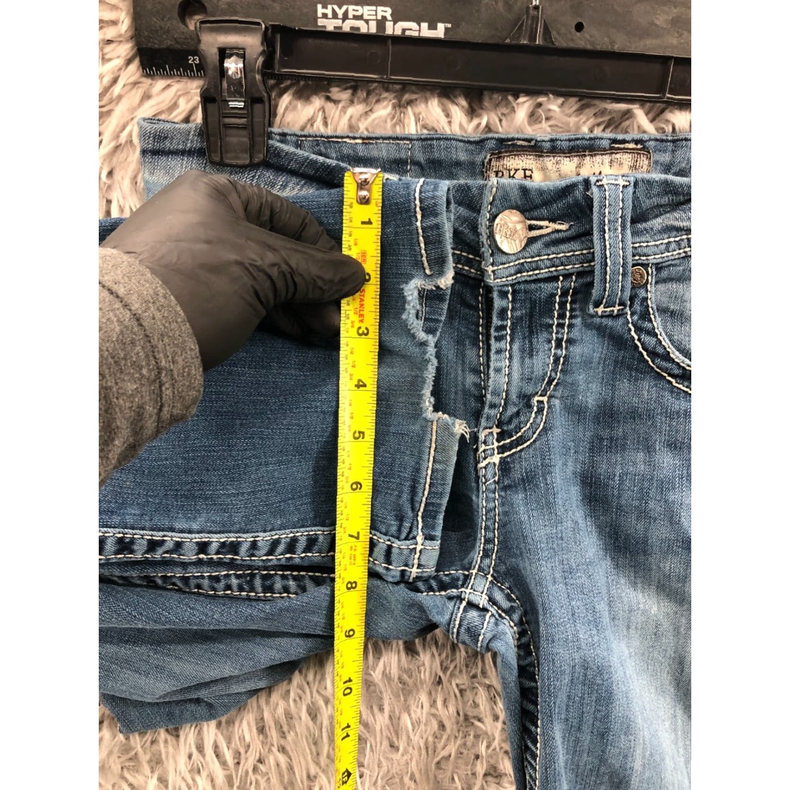 BKE BKE Culture Bootcut Jeans Womens 28 Long Medium Wash Blue Denim Size 28" / US 6 / IT 42 - 4 Thumbnail