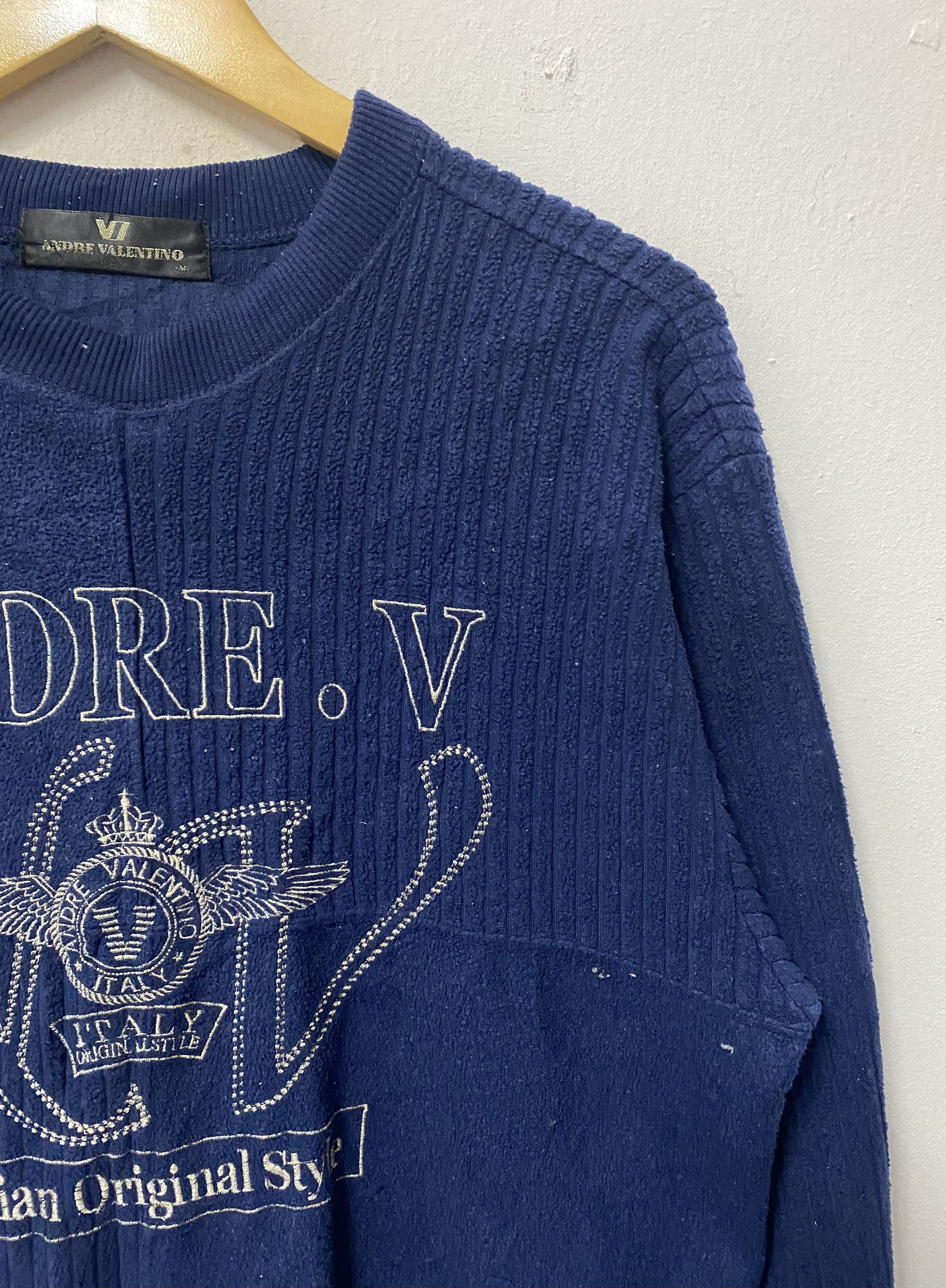 Valentino Vintage Andre Valentino Knitwear Shirts Size US M / EU 48-50 / 2 - 6 Thumbnail