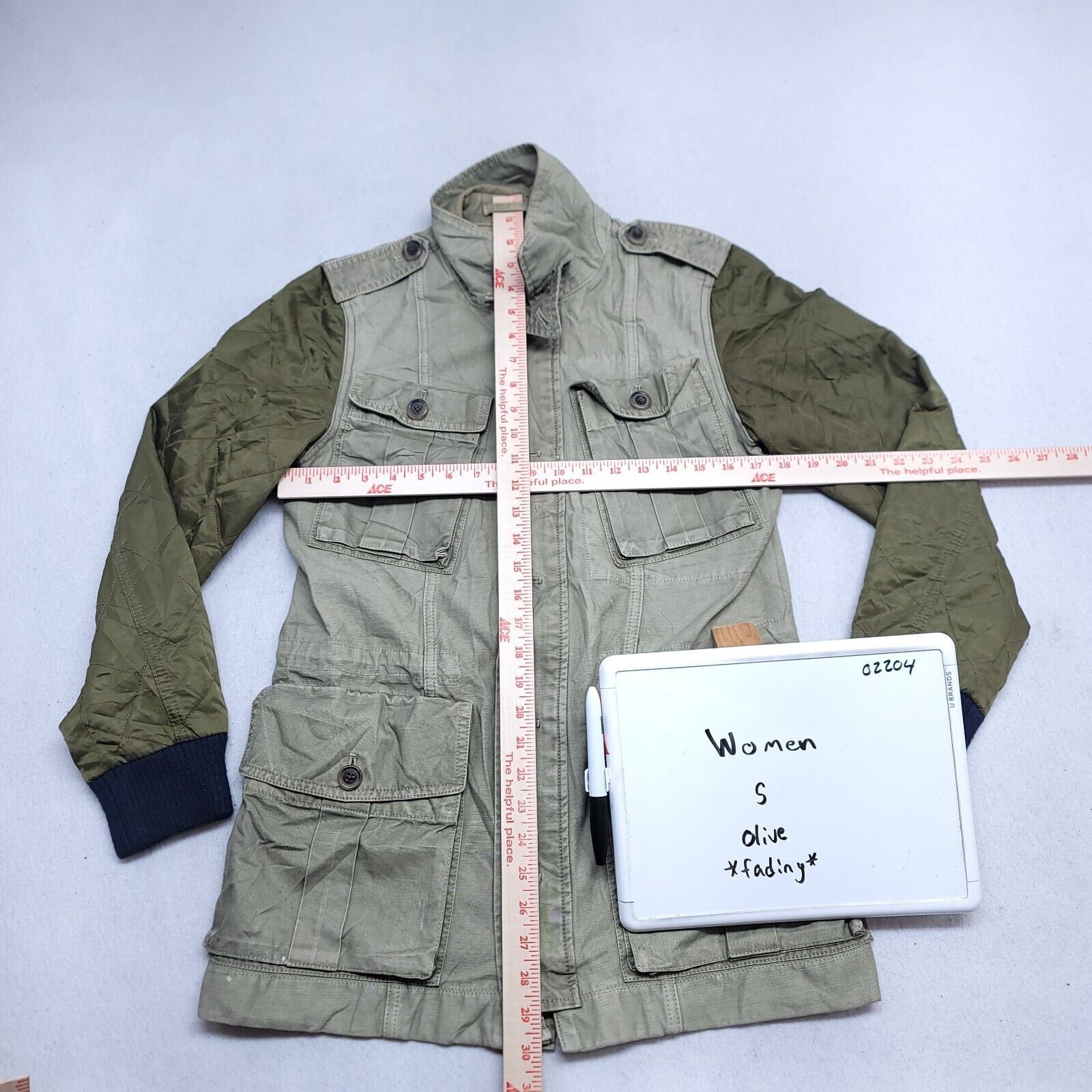 J.Crew JCrew Button Up Casual Outdoor Jacket Womens Size S Green Size S / US 4 / IT 40 - 6 Thumbnail