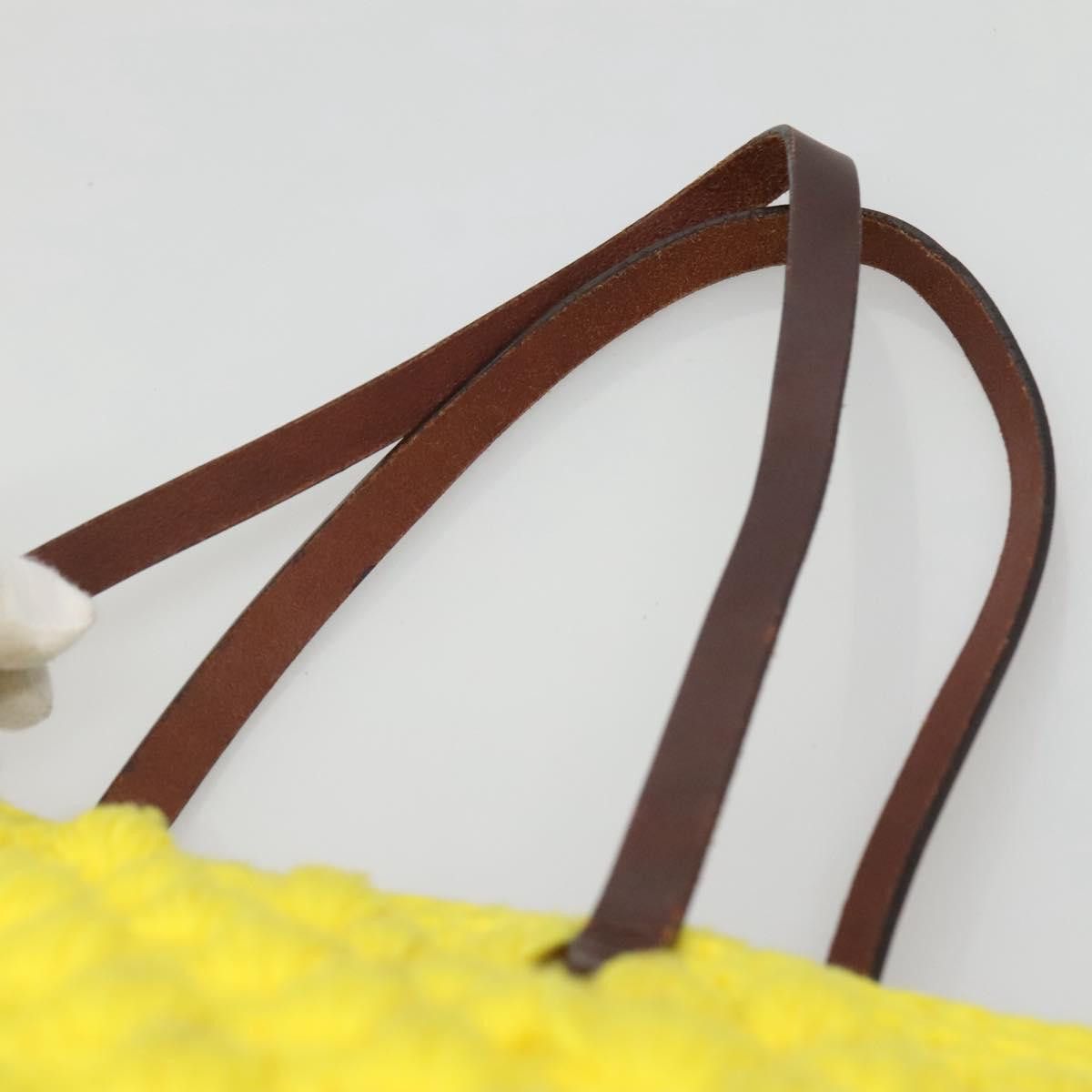 Fendi FENDI Shoulder Bag Wool Yellow Size ONE SIZE - 8 Thumbnail