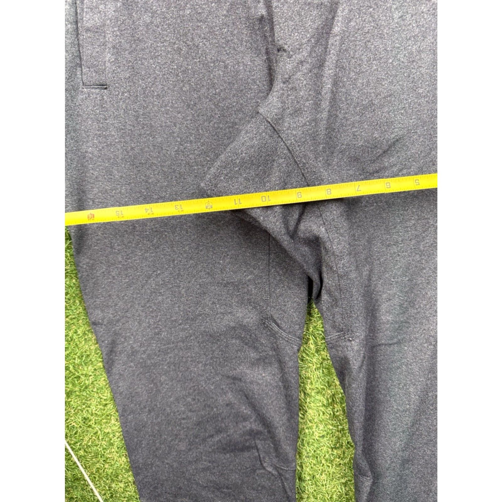 Lululemon Lululemon Intent Jogger Sweatpants Mens M Gray Tapered Regular Waist 30in Zip Pocket Pockets Moisture Wicking Athletic Fit Luon Stretch M5569S Size US 31 - 6 Thumbnail