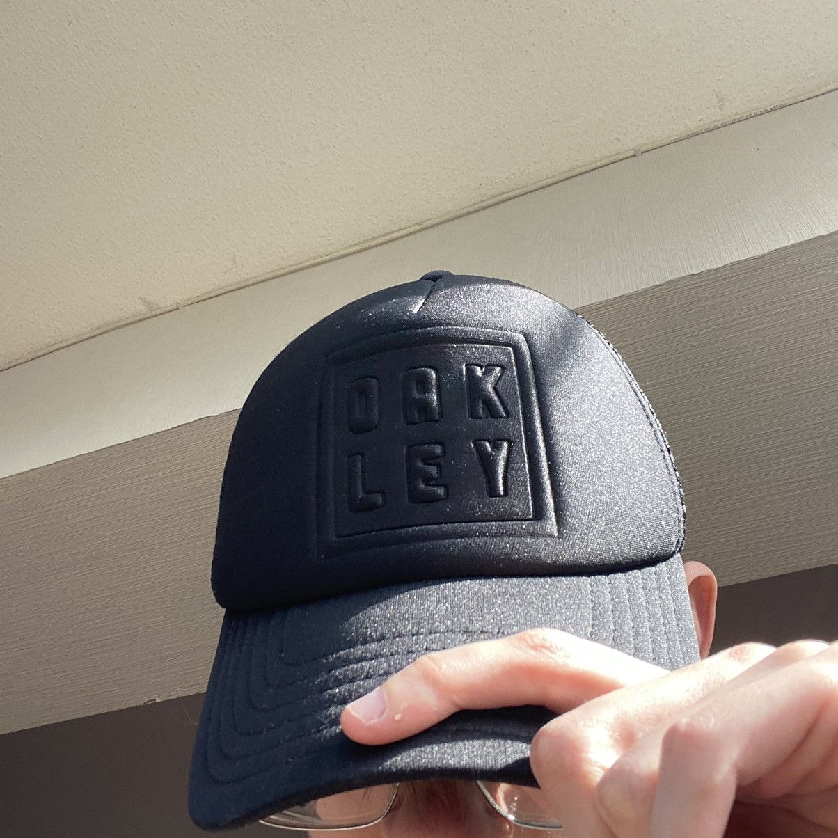 Oakley × Vintage 📌 Oakley Cap Hat Big Logo Gorpcore Y2K Size ONE SIZE - 10 Thumbnail