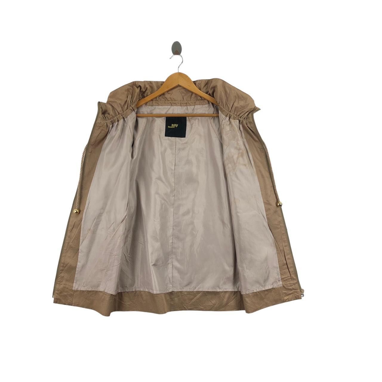 Beams Japan Vintage RAY BEAMS Japanese Brand Full Zipper Brown Parka Size S / US 4 / IT 40 - 3 Thumbnail