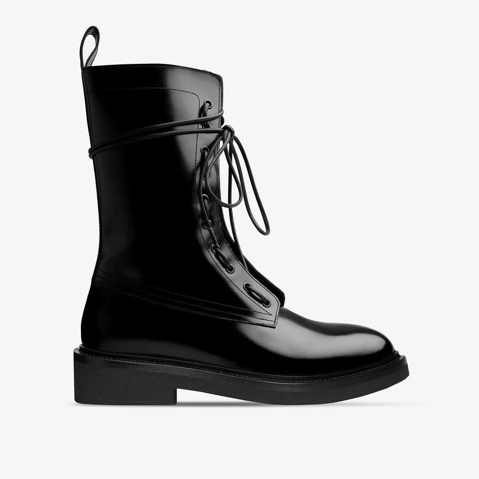 From The First From The First Black Leather Lorenzo Navigate Boots 42 Size US 9 / EU 42 - 10 Thumbnail