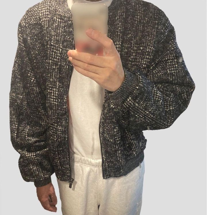 Zara 🔥Zara Herringbone Bombers Jacket Size US M / EU 48-50 / 2 - 5 Thumbnail