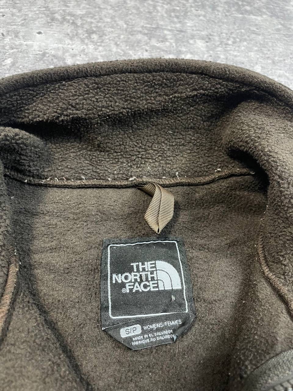 The North Face Vintage The North Face Brown Fleece Nylon Jacket Y2K Size S / US 4 / IT 40 - 6 Thumbnail