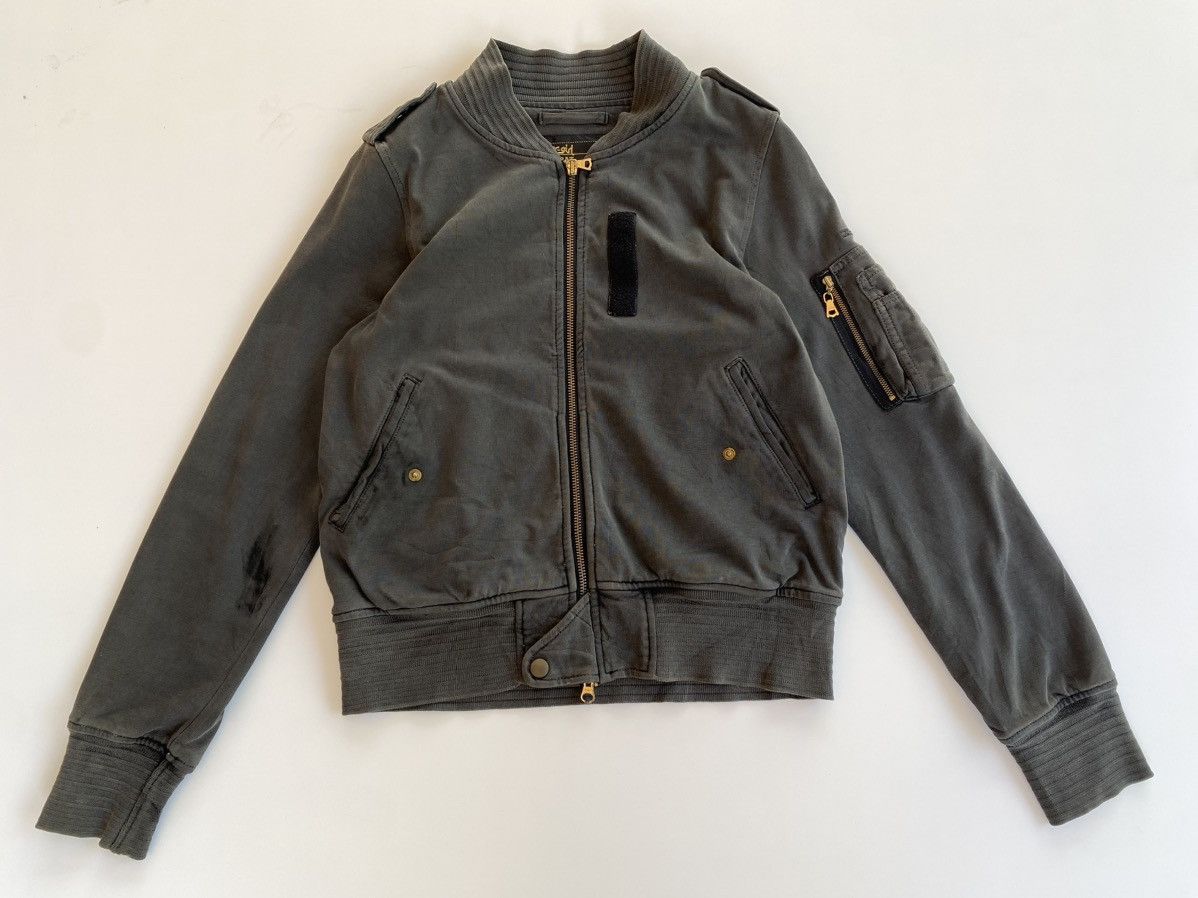 Japanese Brand Vintage Bomber X Girl Jacket Size US M / EU 48-50 / 2 - 1 Thumbnail