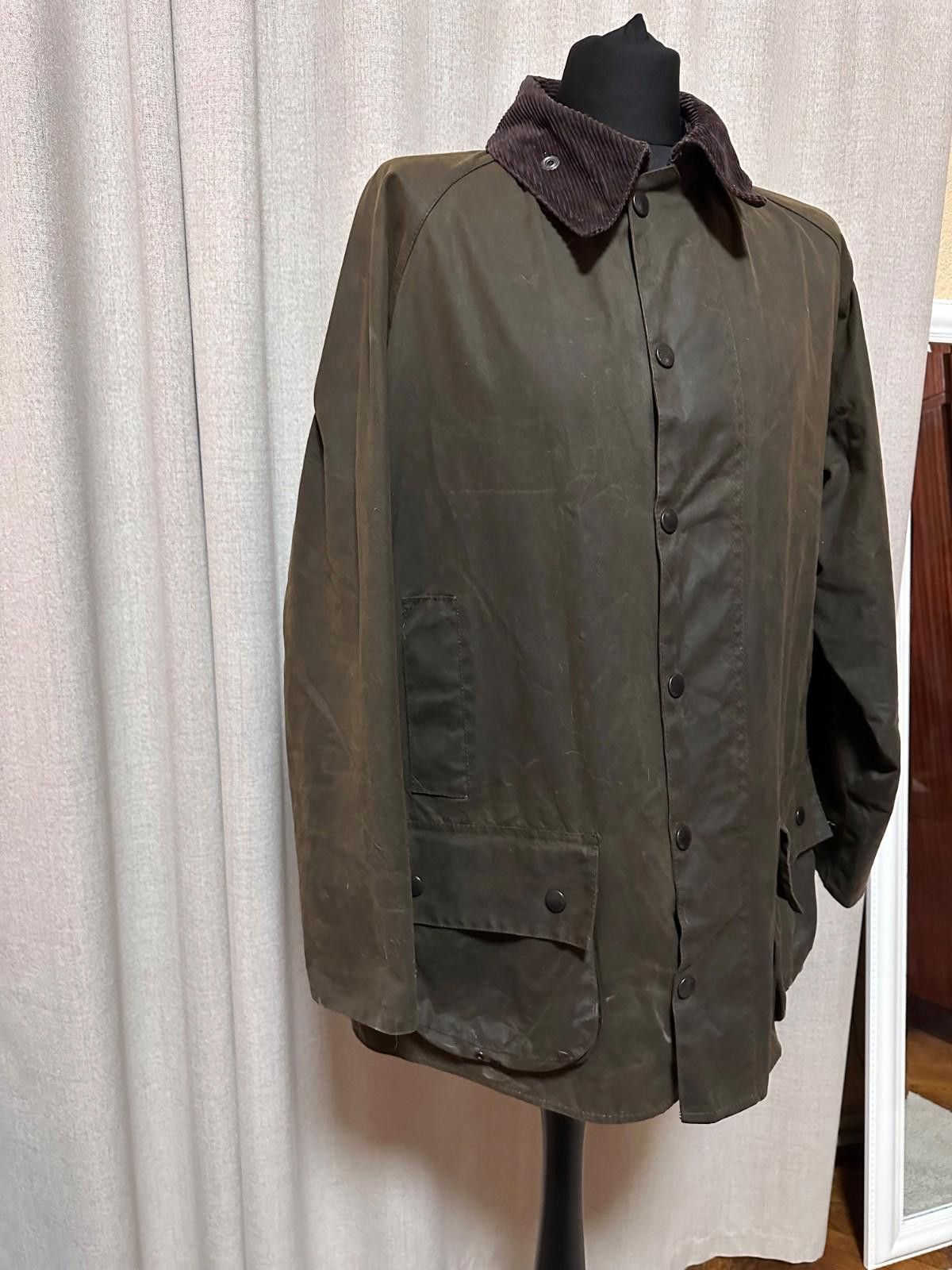 Barbour Barbour Vintage A50 Moorland 8oz Wax Jacket C48 122Cm 80's Size US XXL / EU 58 / 5 - 3 Thumbnail