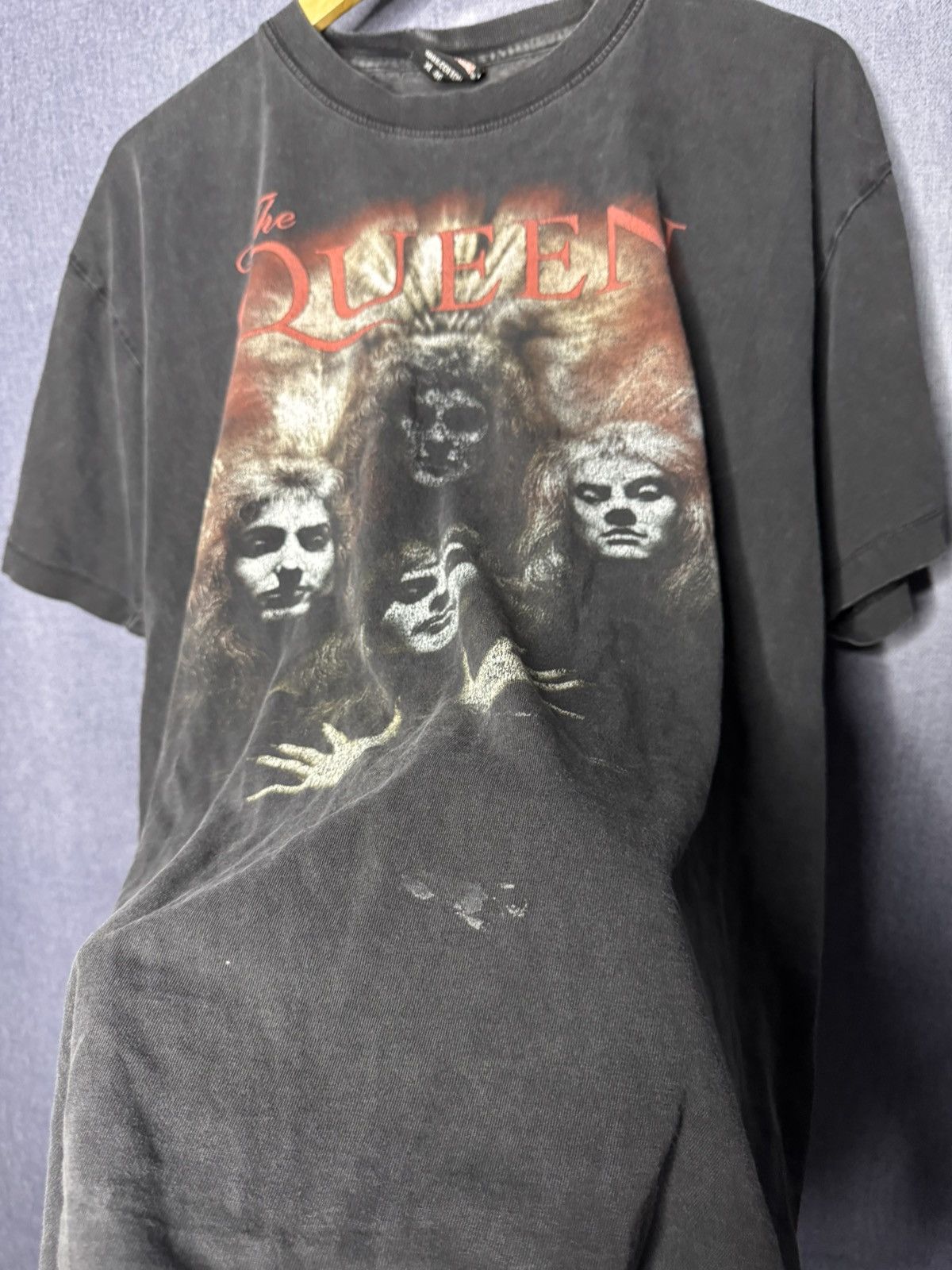 Vintage Vintage Queen T Shirt Rock@Tees Retro Band Freddie Mercury Size US XL / EU 56 / 4 - 8 Thumbnail