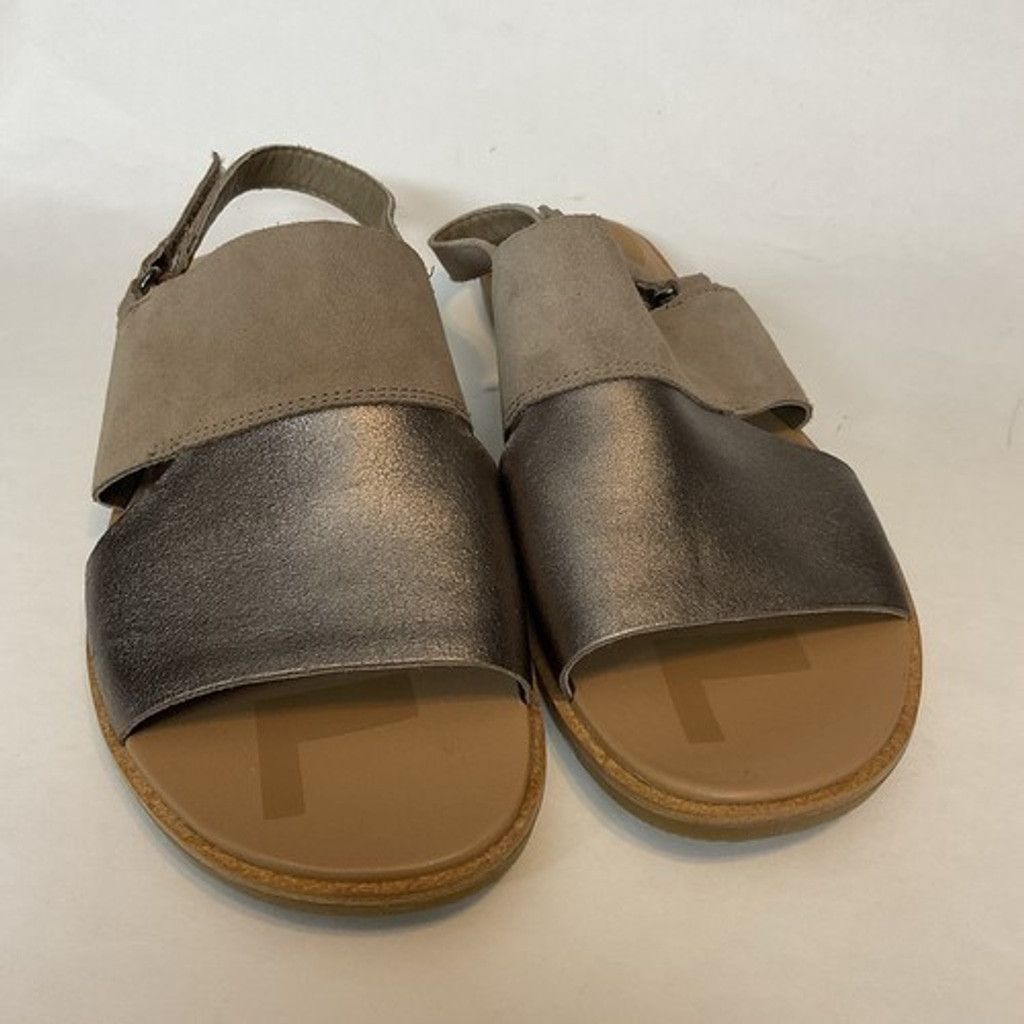 SOREL Sorel Ella II Ash Brown/Chalk Slingback Flat Sandal Women9.5 Size US 9.5 / IT 39.5 - 9 Thumbnail