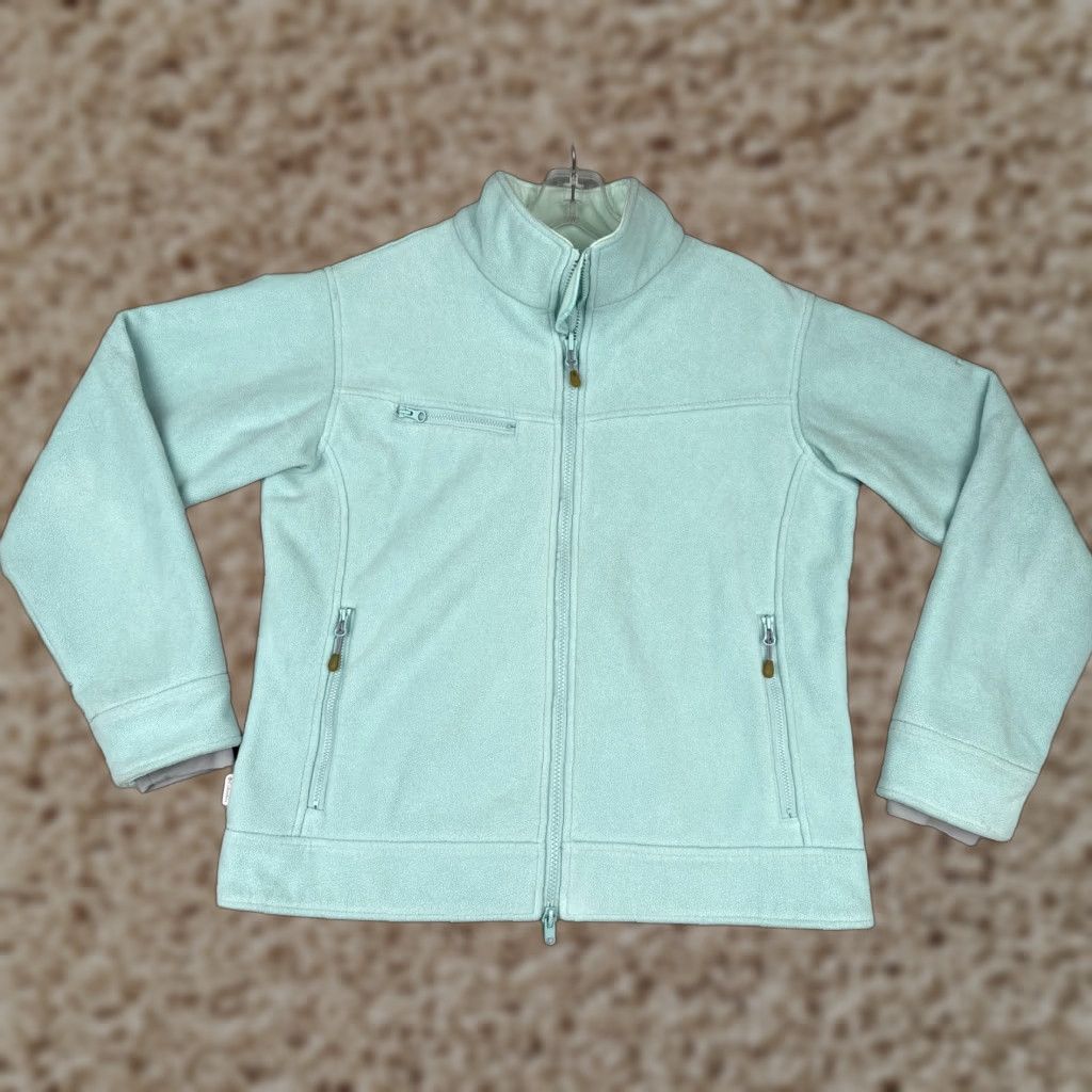 Vintage Columbia Titanium Fleece Jacket Womens Large Blue Interchange Full Zip Liner Size L / US 10 / IT 46 - 1 Thumbnail