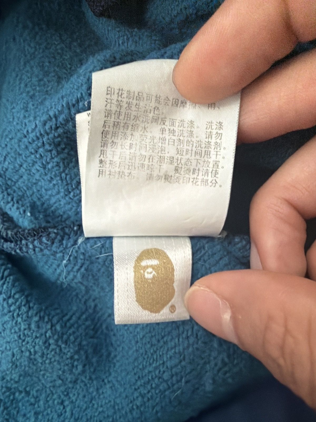 Bape BAPE Blue Camo Sweatpants bathing ape Y2K rare Size US 30 / EU 46 - 8 Thumbnail