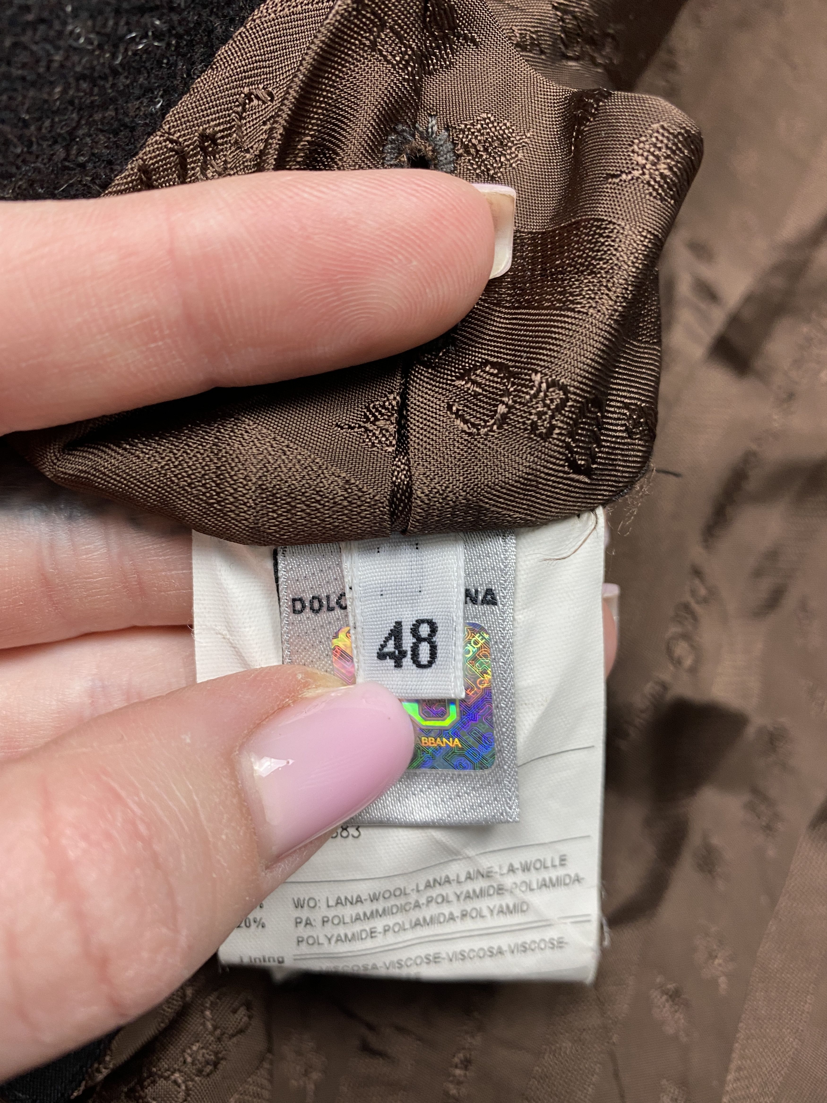 Dolce & Gabbana Dolce & Gabbana Vintage Wool Coat Size US M / EU 48-50 / 2 - 7 Thumbnail