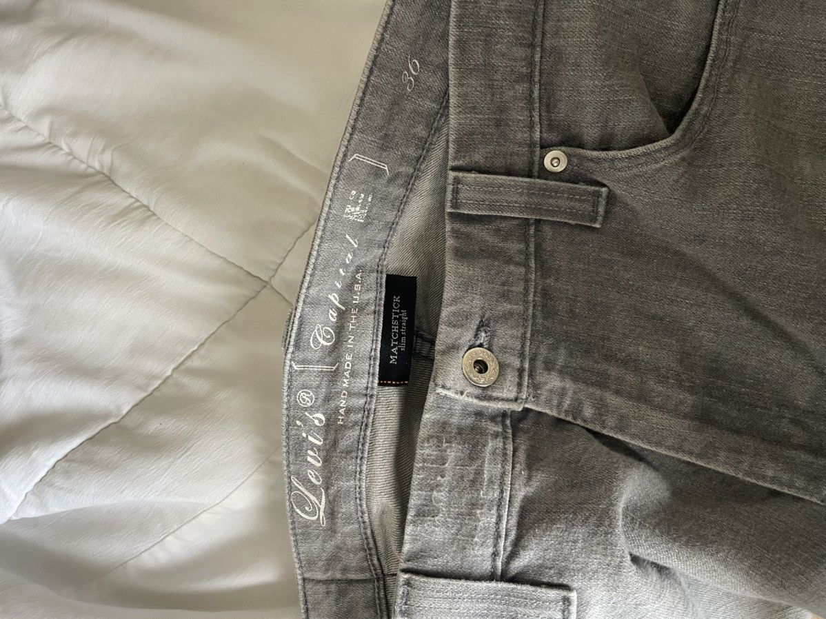 Levi's Made & Crafted Capital E Matchstick Slim Straight jeans Size US 36 / EU 52 - 10 Thumbnail