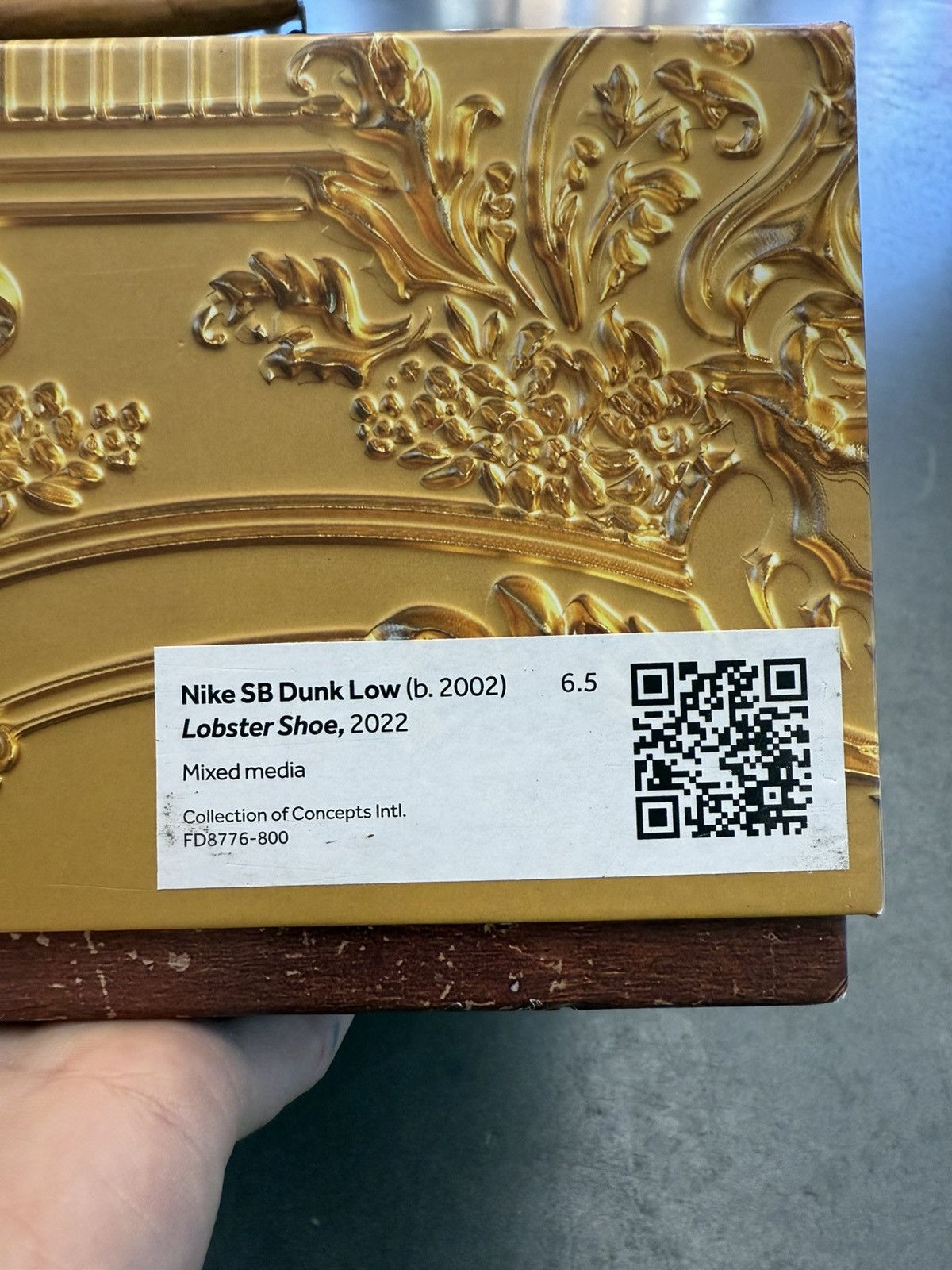 2022 Nike SB Dunk Low Concepts Orange Lobster Special Box