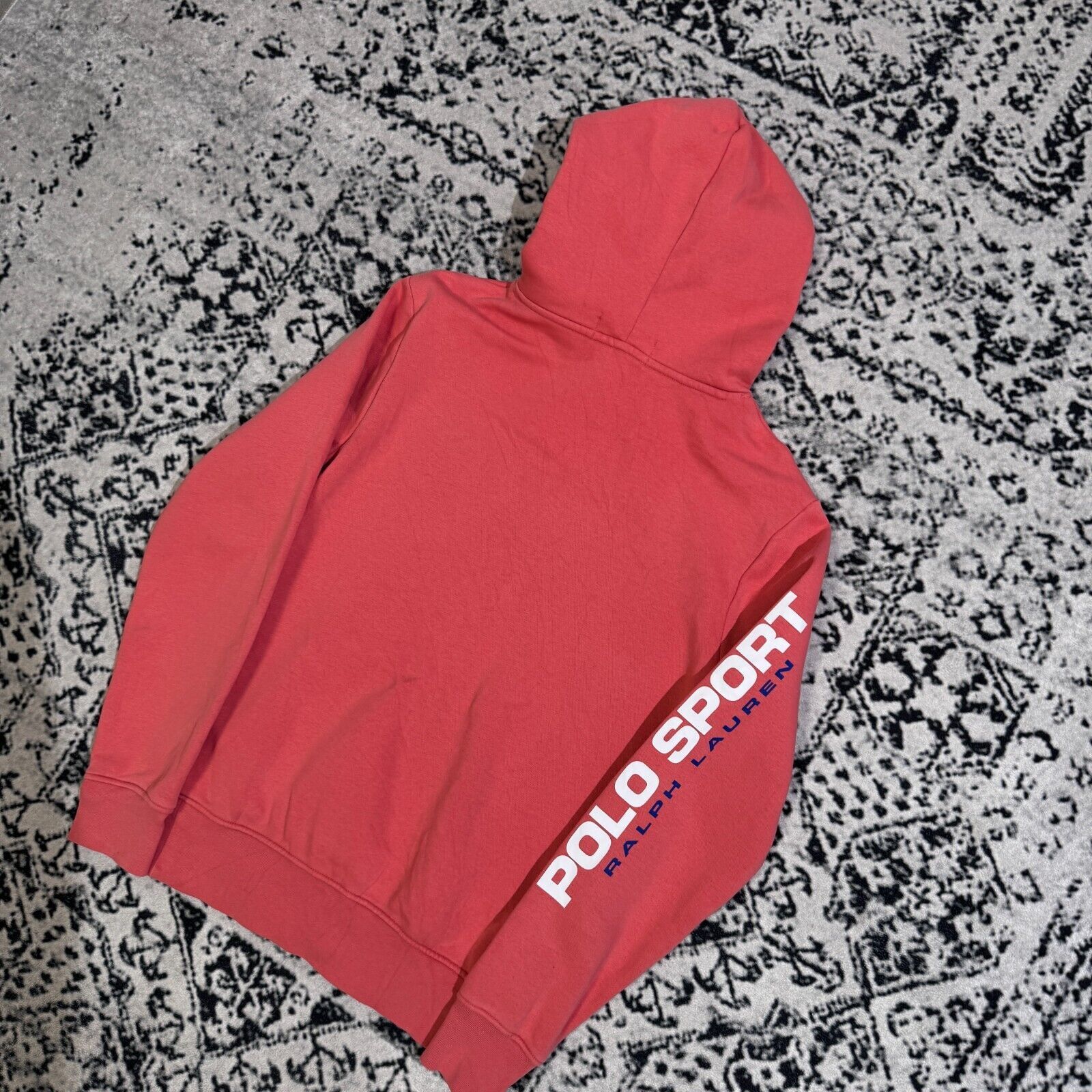 Polo Ralph Lauren Vintage Ralph Lauren Unisex Pink Cotton Hoodie Size XS Polo Size US XS / EU 42 / 0 - 11 Thumbnail