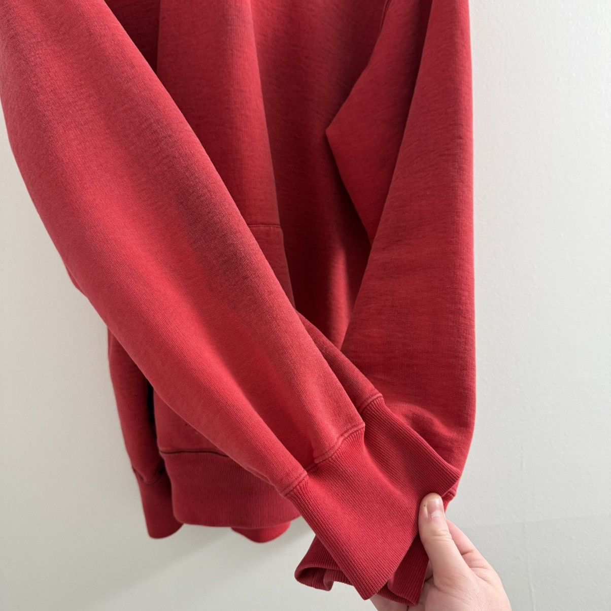 Supreme Supreme Tonal Embroidered Logo Hoodie Red Sz Large FW15 Size US L / EU 52-54 / 3 - 4 Thumbnail