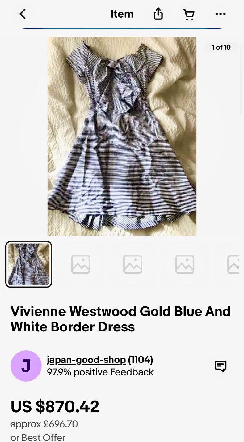 Vivienne Westwood Vivienne Westwood size12 one-piece Size M / US 6-8 / IT 42-44 - 9 Thumbnail