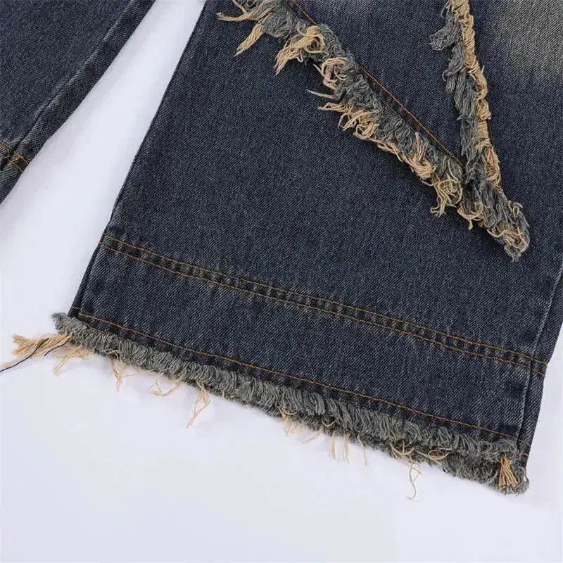 Japanese Brand Streetwear Baggy Stars Design Jeans Size US 32 / EU 48 - 5 Thumbnail