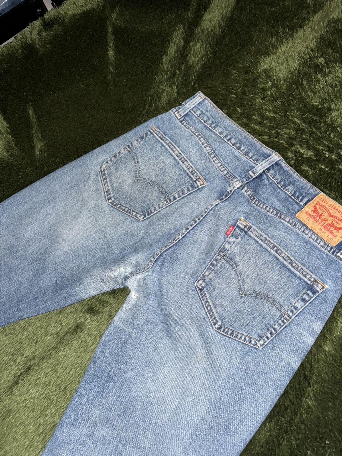 Levi's [W34/L30] Levi’s 511 Waterless Repair Denim Pants Size US 34 / EU 50 - 8 Thumbnail