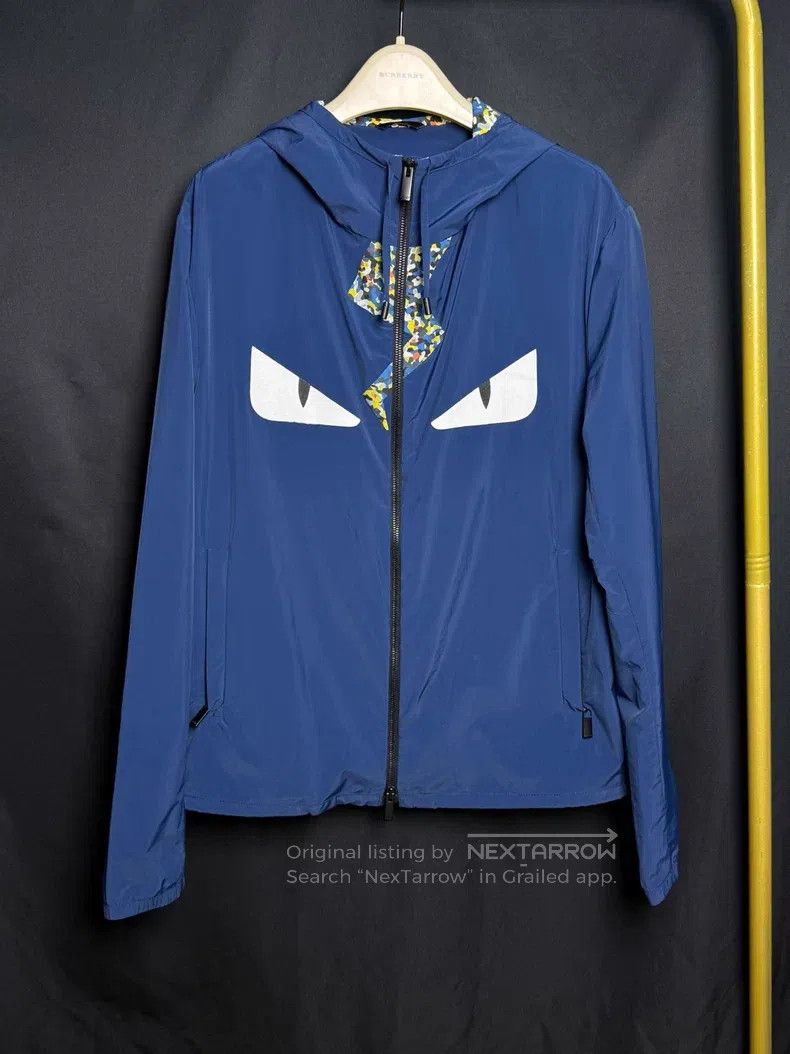 Fendi Fendi Little Monster Jacket, Blue Size US S / EU 44-46 / 1 - 1 Thumbnail