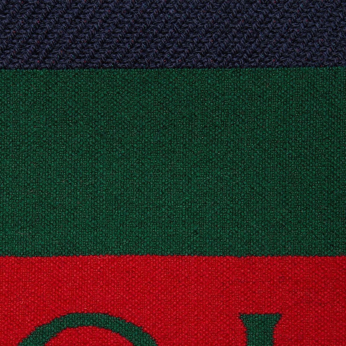 Gucci o1mt1gz0425 Wool Jacket With Web in Dark Blue Size US M / EU 48-50 / 2 - 5 Thumbnail