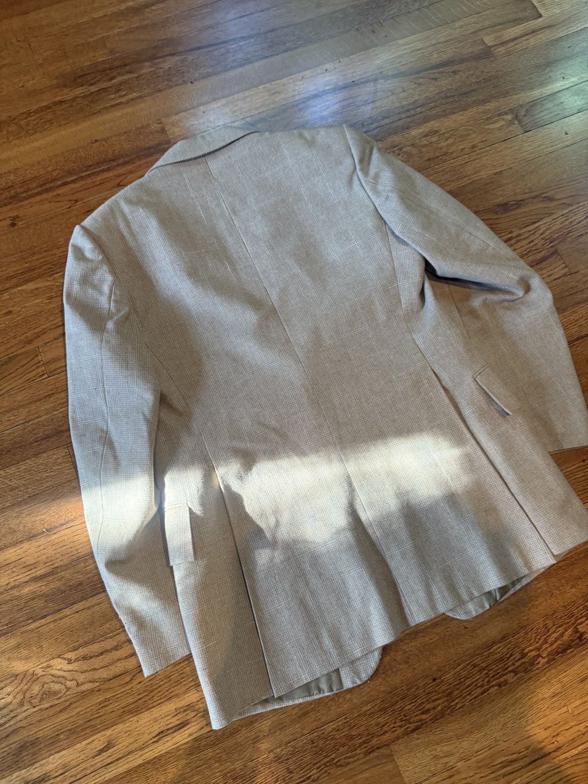 Yves Saint Laurent Yves Saint Laurent VINTAGE beige suit / sport coat Size 38L - 8 Thumbnail
