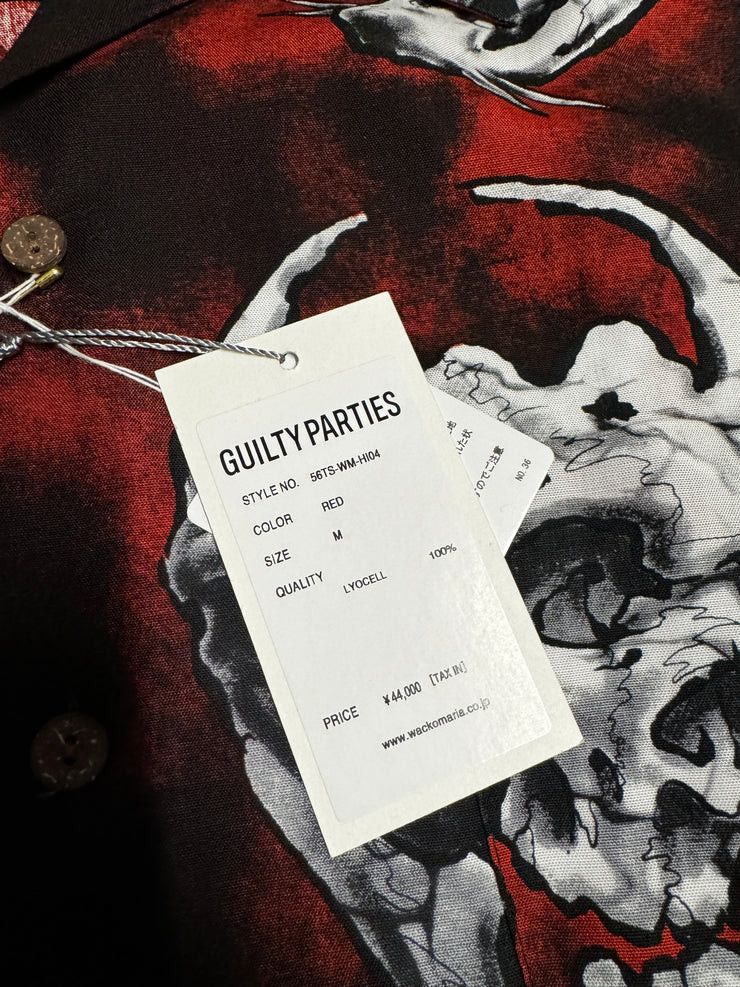 Wacko Maria Wacko Maria X 56Tattoo Studio The Guilty Parties Skull Shirt Size US M / EU 48-50 / 2 - 5 Thumbnail