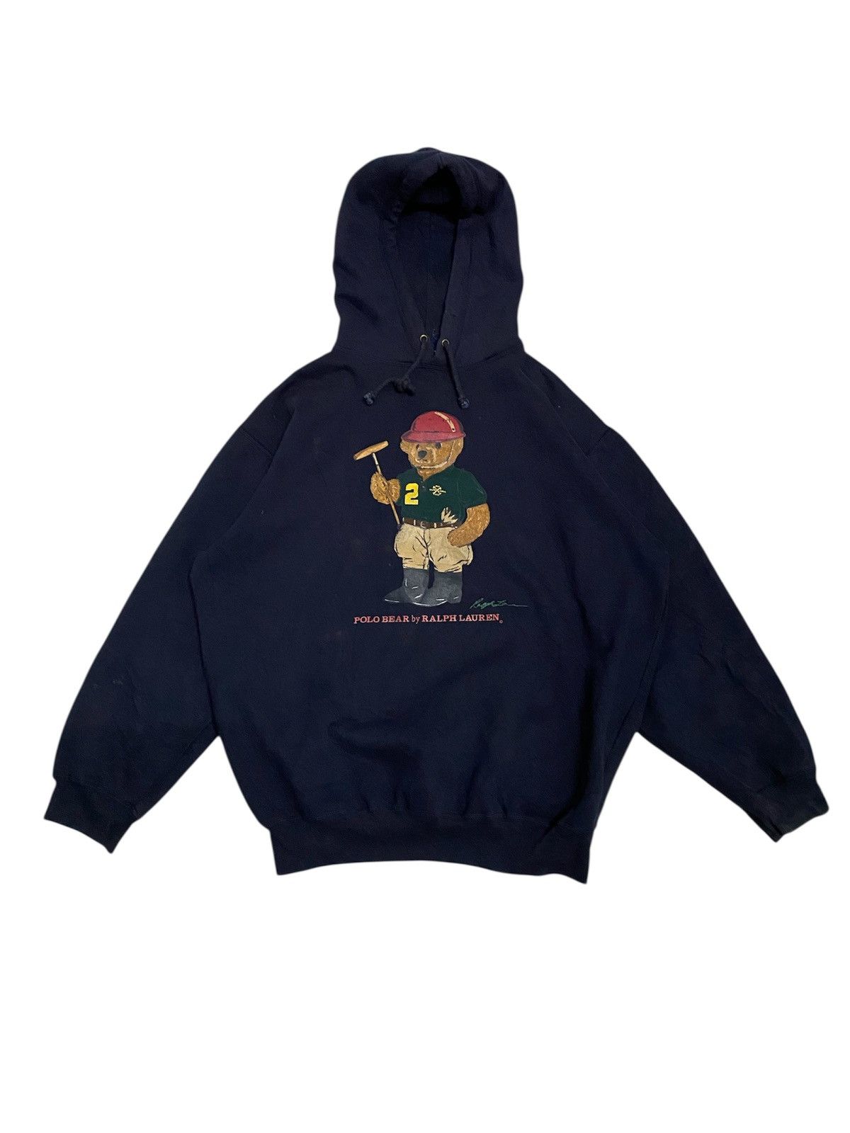 Polo Ralph Lauren Vintage Polo bear By Ralph Lauren Hoodies Size US L / EU 52-54 / 3 - 1 Thumbnail