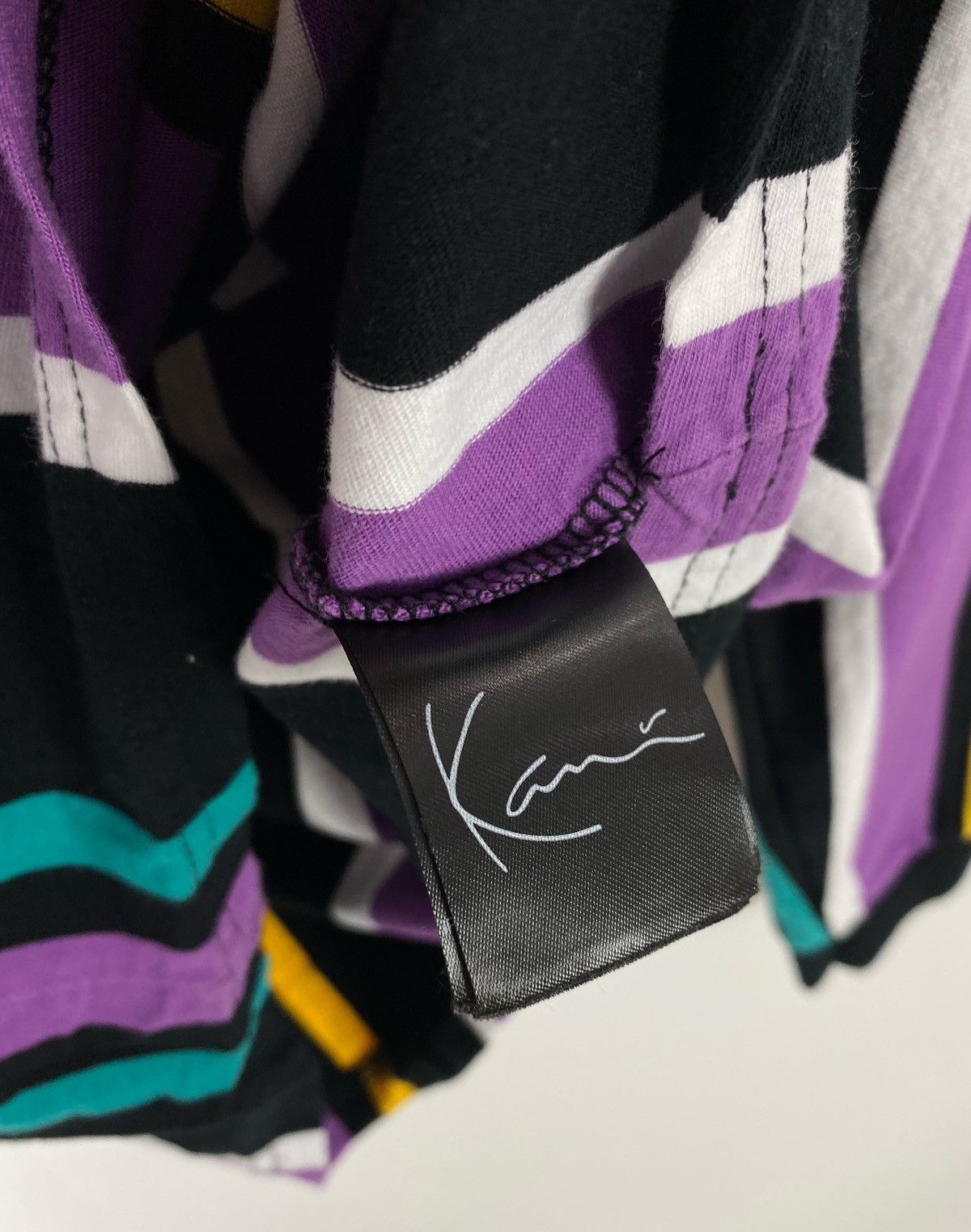 Karl Kani Y2K Kani Signature Striped L/S T-Shirt Size US XS / EU 42 / 0 - 9 Thumbnail