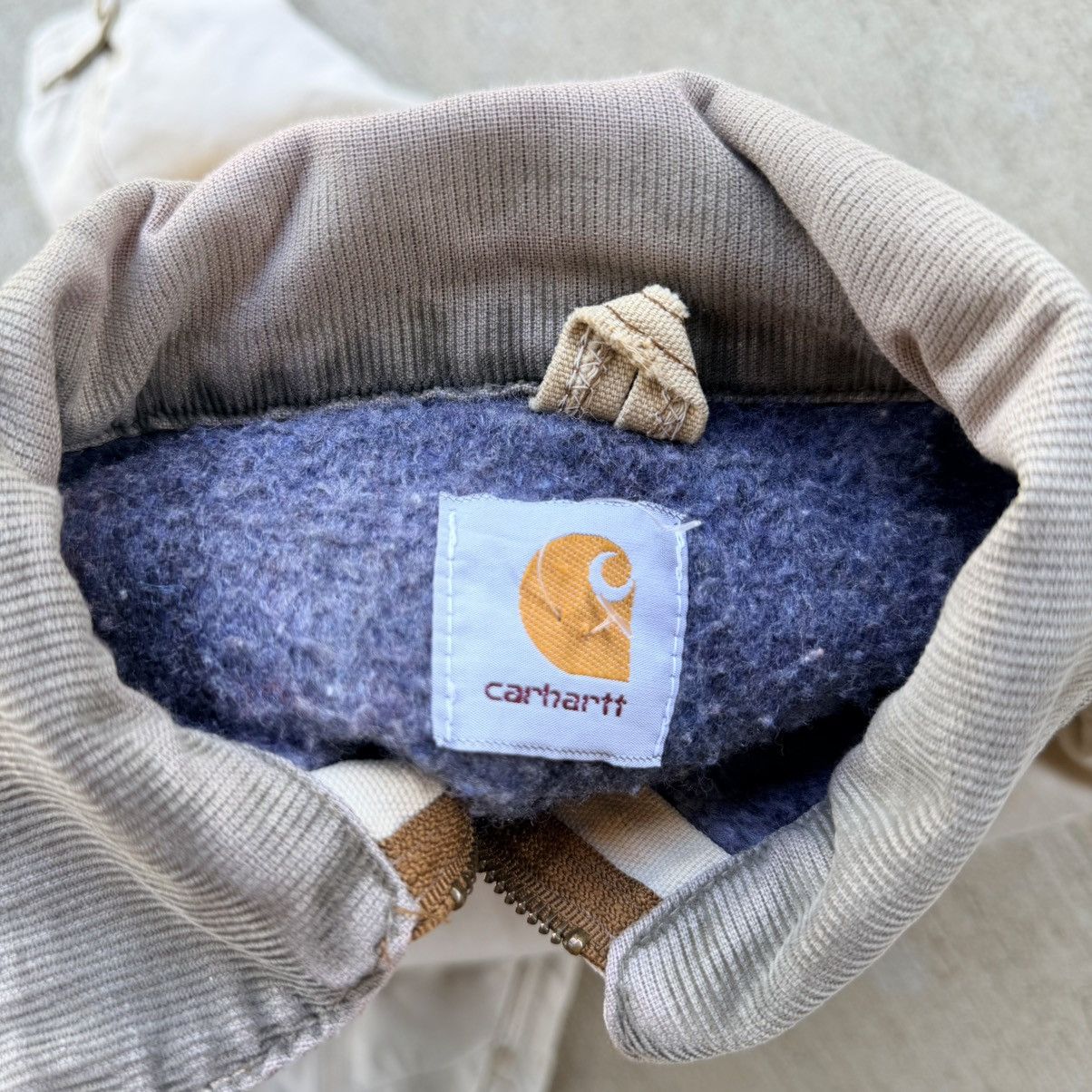 Carhartt × Stussy Carhartt Jacket J97 Tan Detroit Jacket Blanket Lined Size XL Size US XL / EU 56 / 4 - 9 Thumbnail
