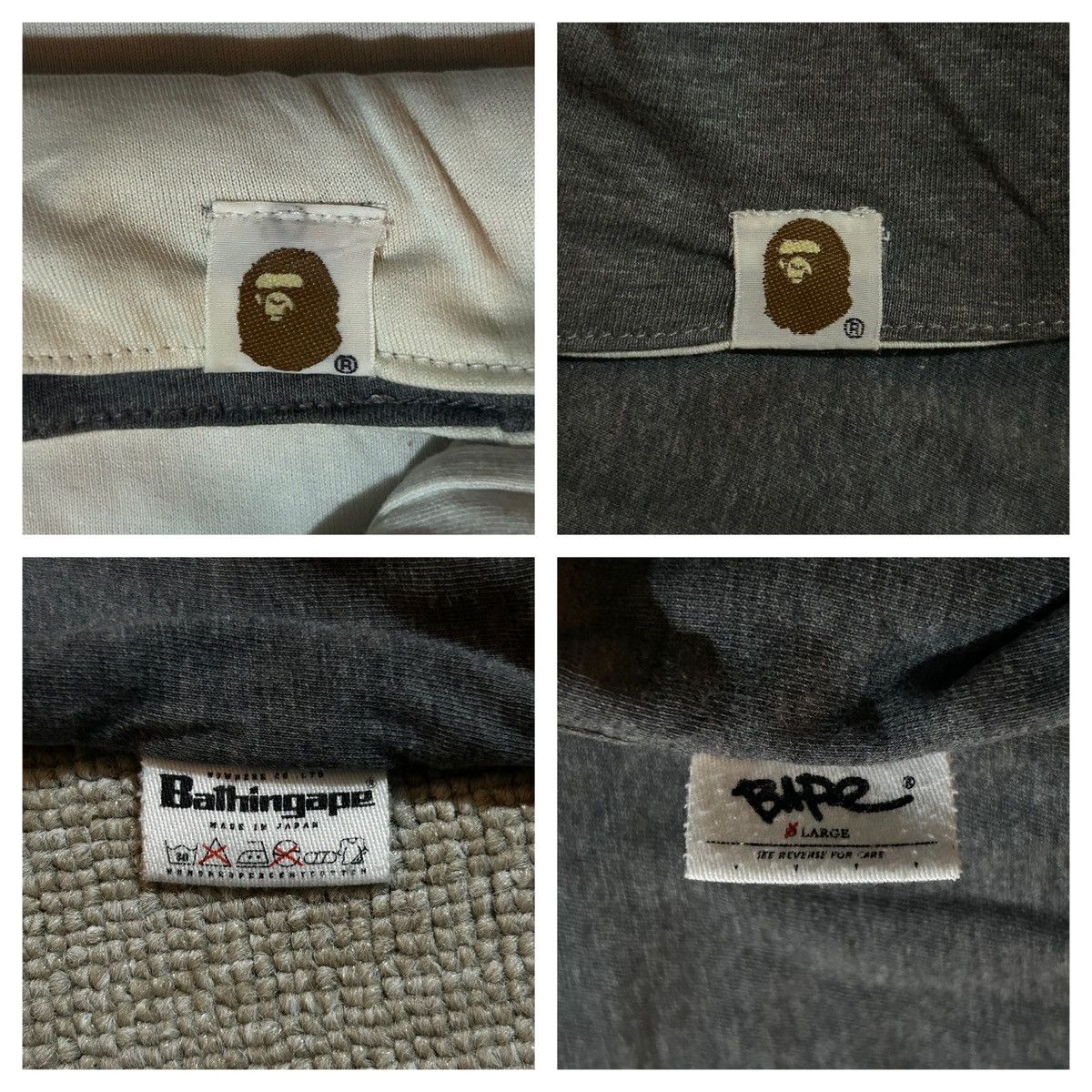 Bape Vintage Bape Sta Reversible Longsleeve Size US L / EU 52-54 / 3 - 8 Thumbnail