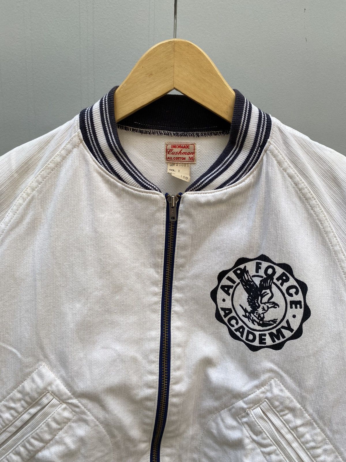 Toyo Enterprises Vintage Cushman Air Force Academy Canvas Bomber Jacket Size US M / EU 48-50 / 2 - 3 Thumbnail