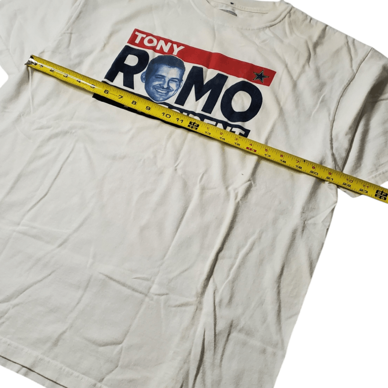 NFL × Reebok Y2K Tony Romo for President T-Shirt Size US L / EU 52-54 / 3 - 5 Thumbnail