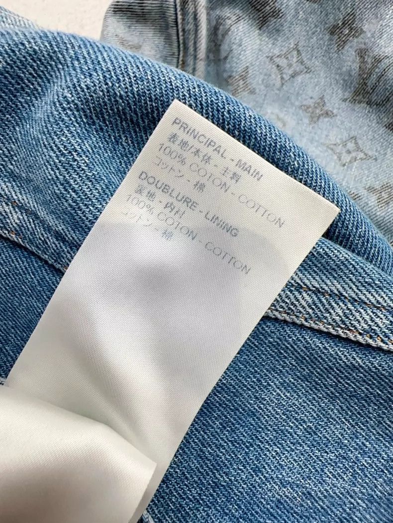 Louis Vuitton LOUIS VUITTON Blue presbyopic gradient denim jacket 2504-Ne Size US L / EU 52-54 / 3 - 7 Thumbnail