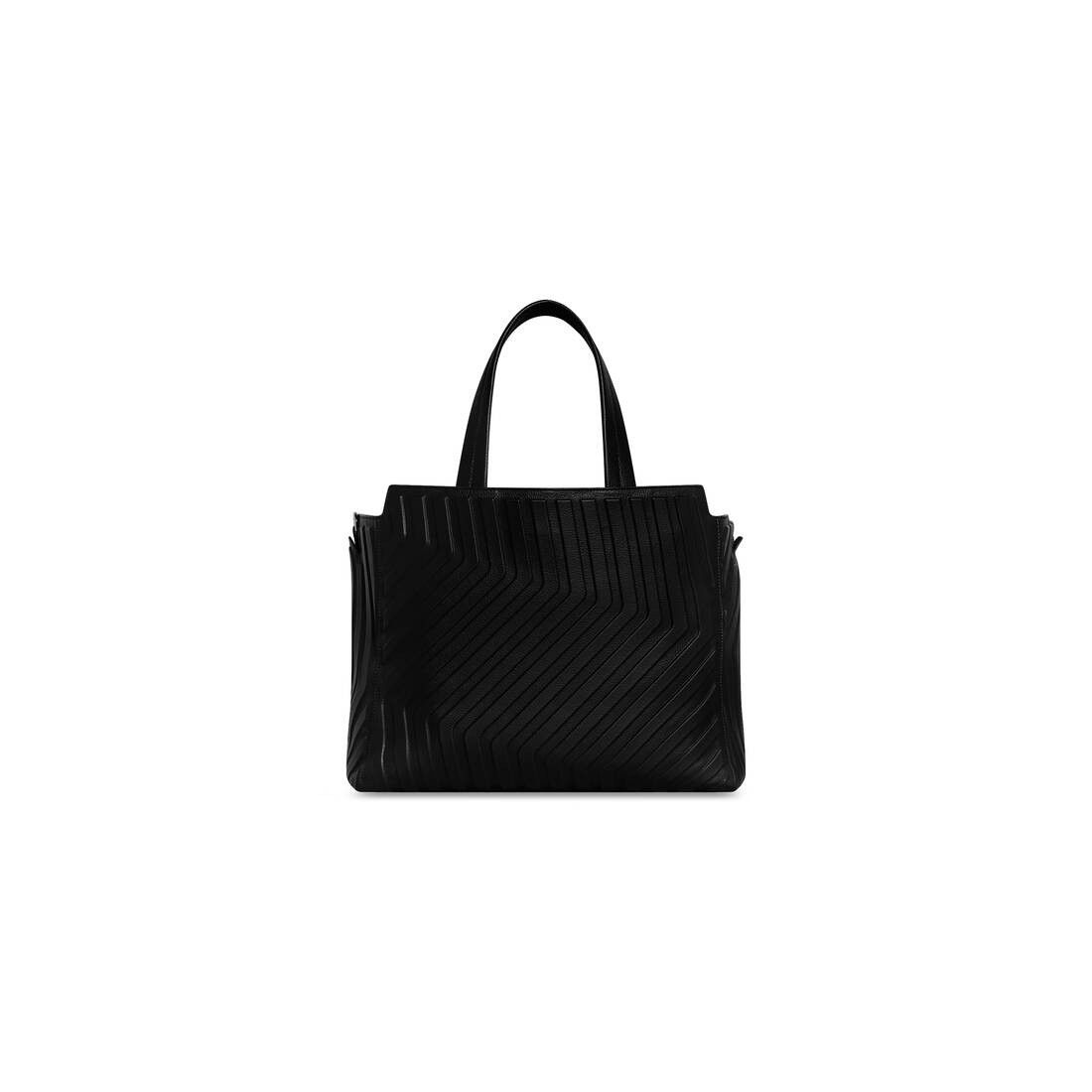 Balenciaga o1in1g0125 Size: OS / Medium East-West Tote Bag in Black Size ONE SIZE - 4 Thumbnail