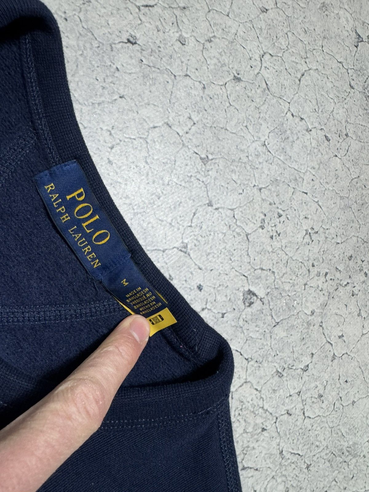 Polo Ralph Lauren Polo Ralph Lauren Navy Sweatshirt New Size M Size US M / EU 48-50 / 2 - 6 Thumbnail