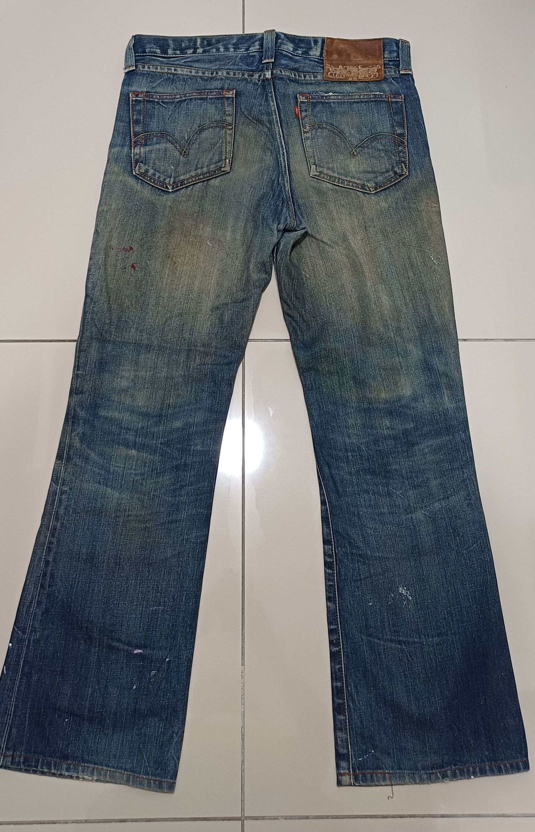Big John VINTAGE LEVIS PREMIUM SELVEDGE JEANS Size US 30 / EU 46 - 4 Thumbnail