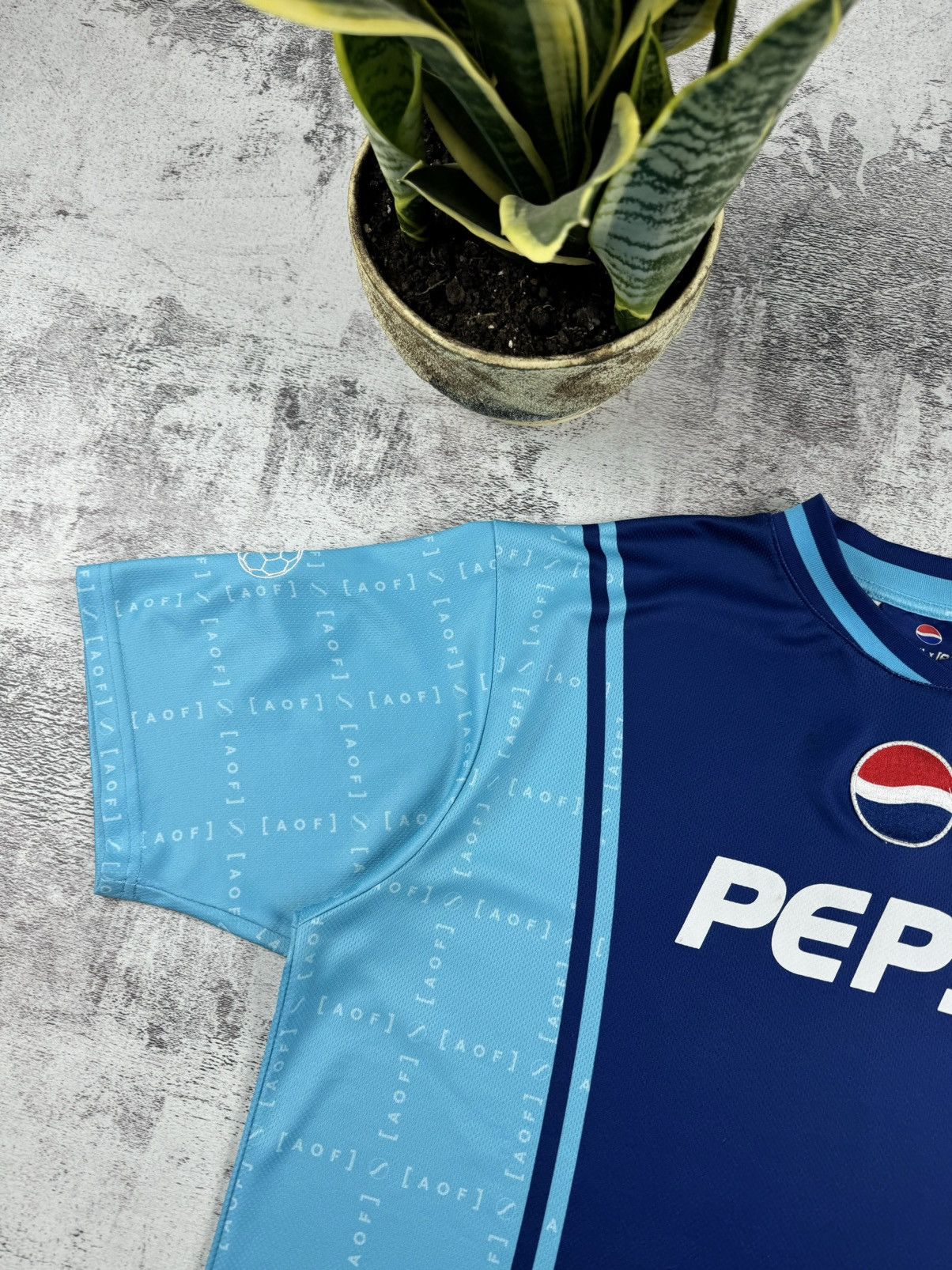 Pepsi RARE Pepsi X AOF Art Of Football 90S Jersey Y2K T Shirt Tee Size US M / EU 48-50 / 2 - 8 Thumbnail