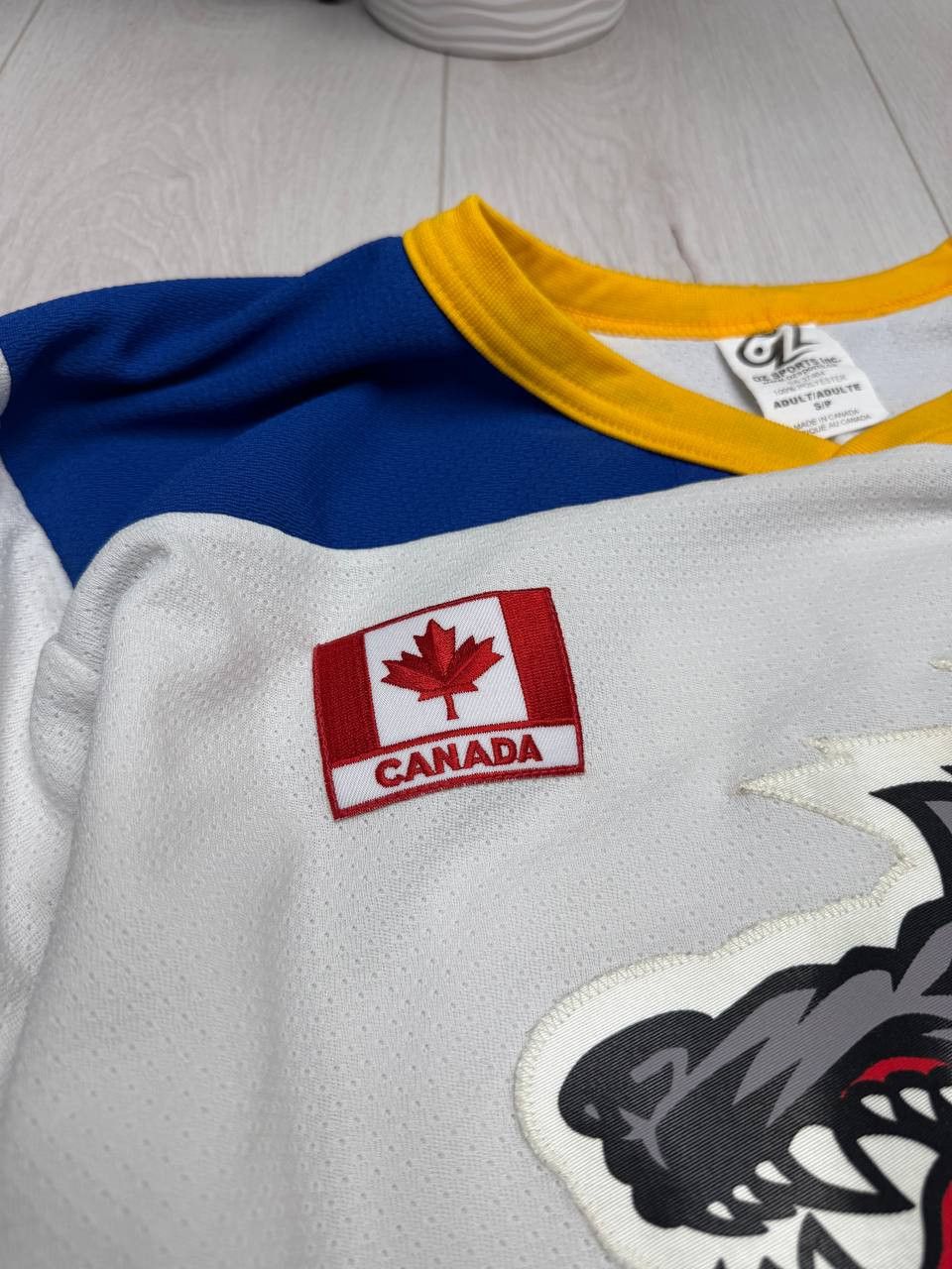 NHL RARE Applewood Coyotes #14 HUBER HC hockey jersey vintage Size US S / EU 44-46 / 1 - 6 Thumbnail