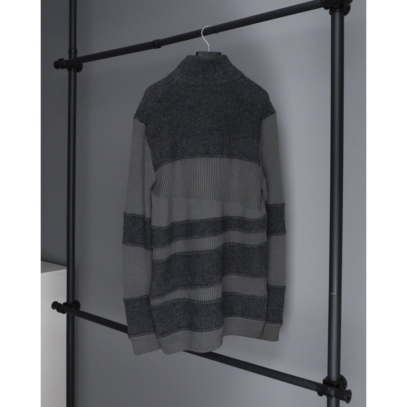 Helmut Lang Vintage helmut lang grey wool roll neck sweater Size US L / EU 52-54 / 3 - 5 Thumbnail