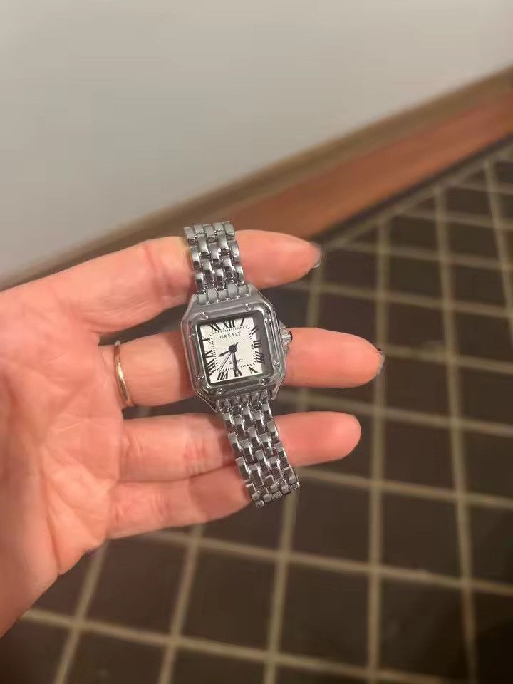 Jewelry Vintage Style Square Quartz Watch Size ONE SIZE - 5 Thumbnail