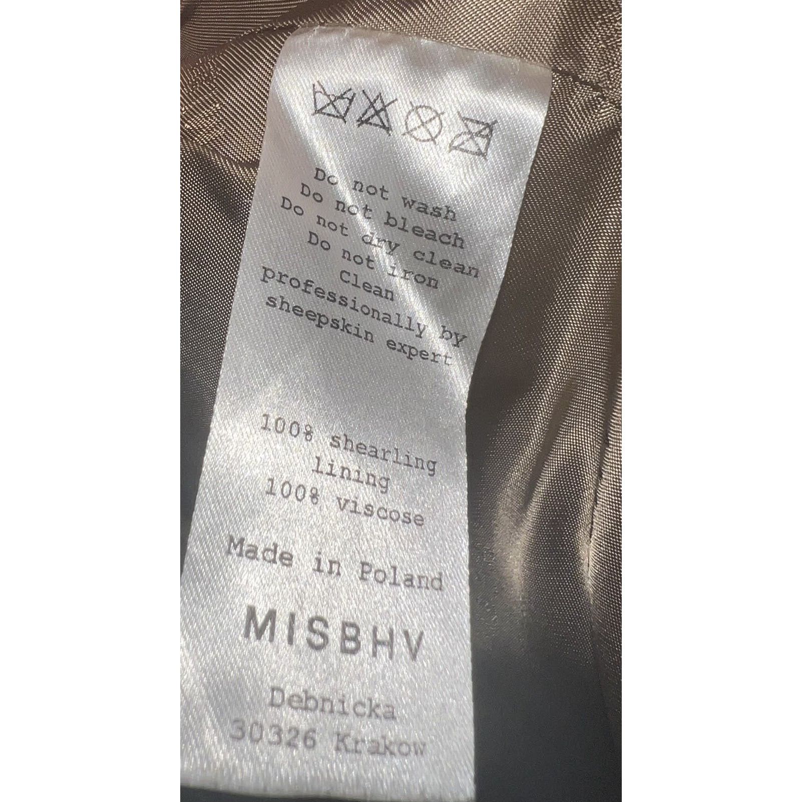 Misbhv MISBHV Shearling Short Zipped Jacket Size US M / EU 48-50 / 2 - 10 Thumbnail