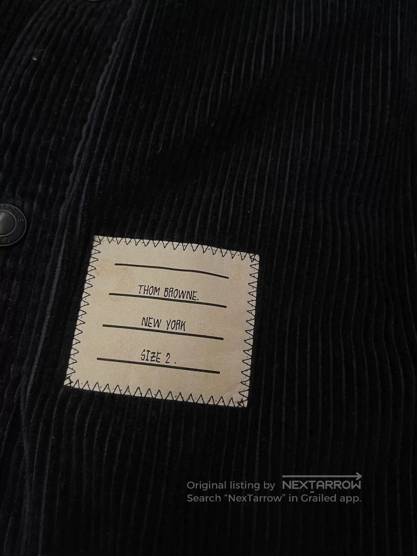 Thom Browne thom browne corduroy shirt jacket outerwear. Size US M / EU 48-50 / 2 - 3 Thumbnail